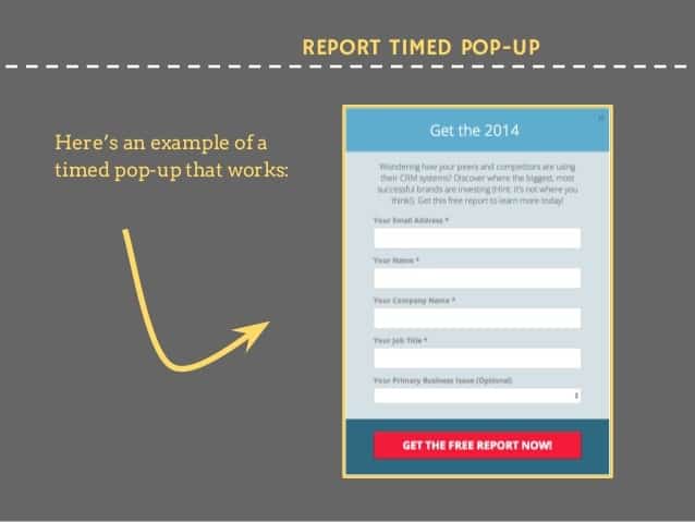 Timed Popup - How to use pop-ups on your site/blog to gain likes & followers? - ClapCreative