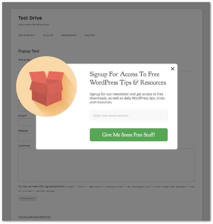 Enterence Popup - How to use pop-ups on your site/blog to gain likes & followers?