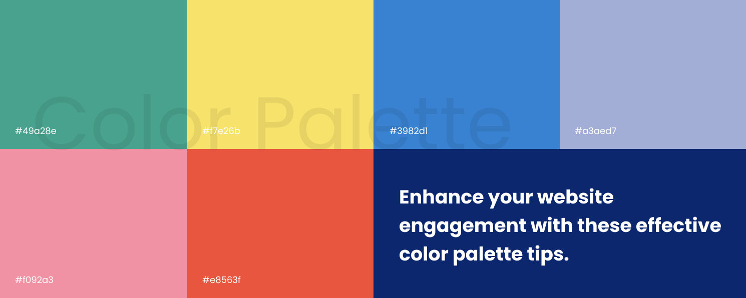 color palette for web design
