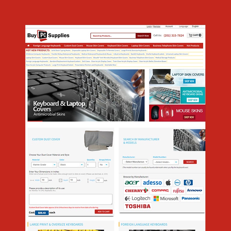 BUYPC :Magento E-Commerce Dev for PC Retailer