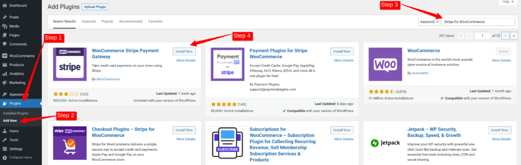 Configuring Stripe with Woo Commerce