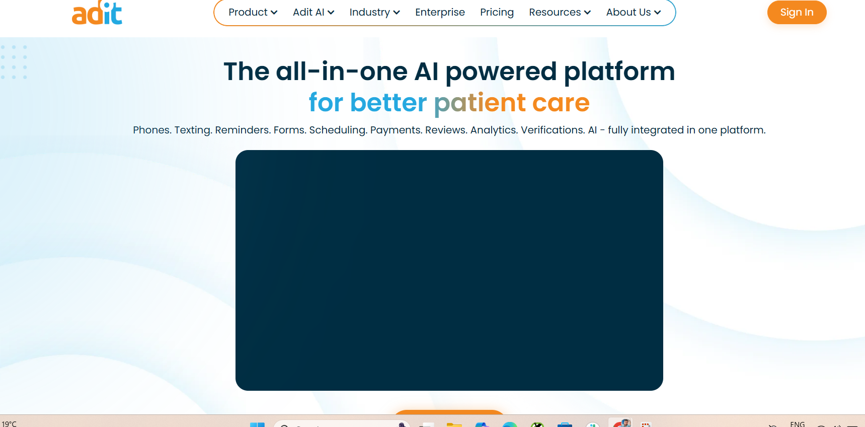 adit.com website screenshot