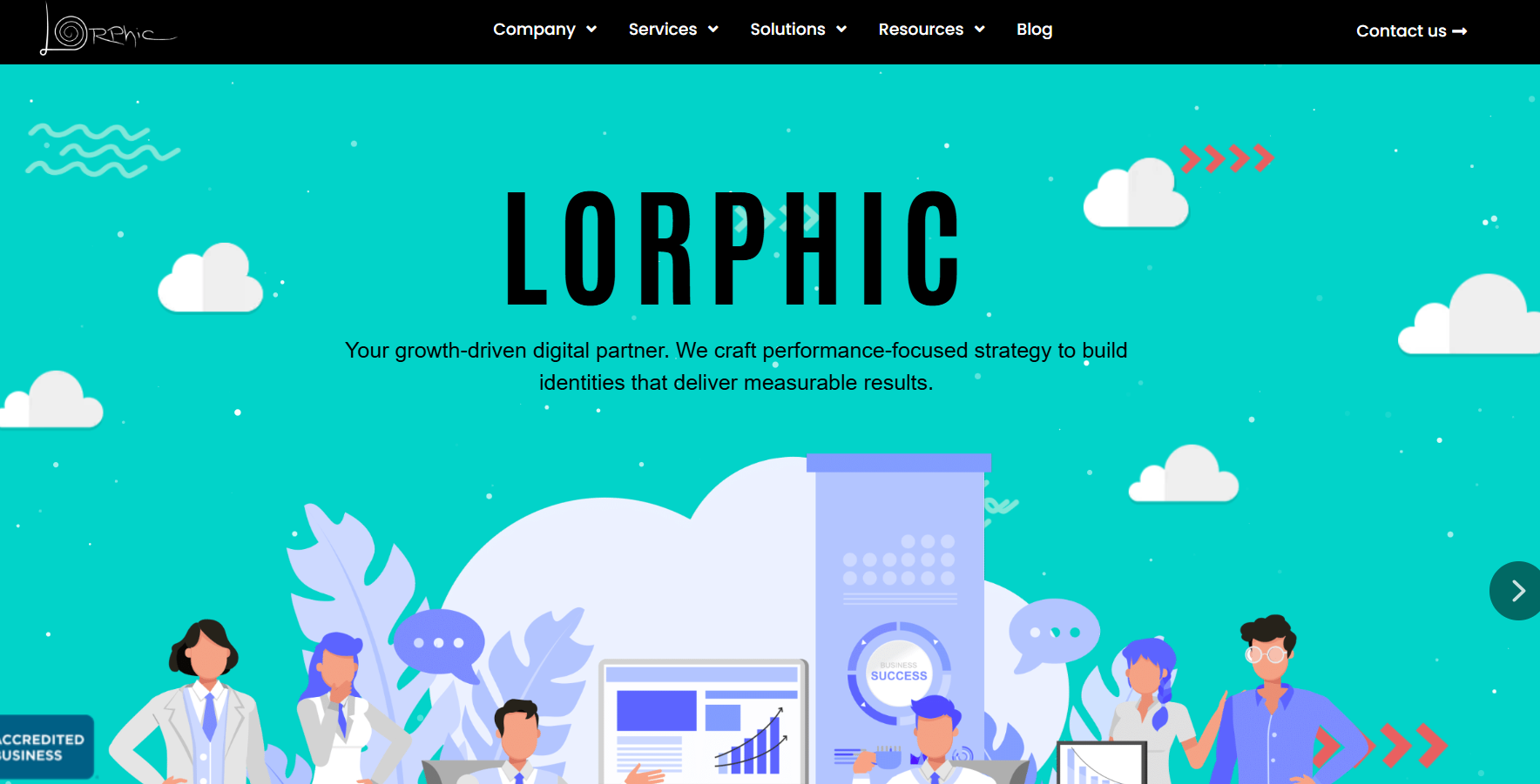 lorphic.com website screenshot