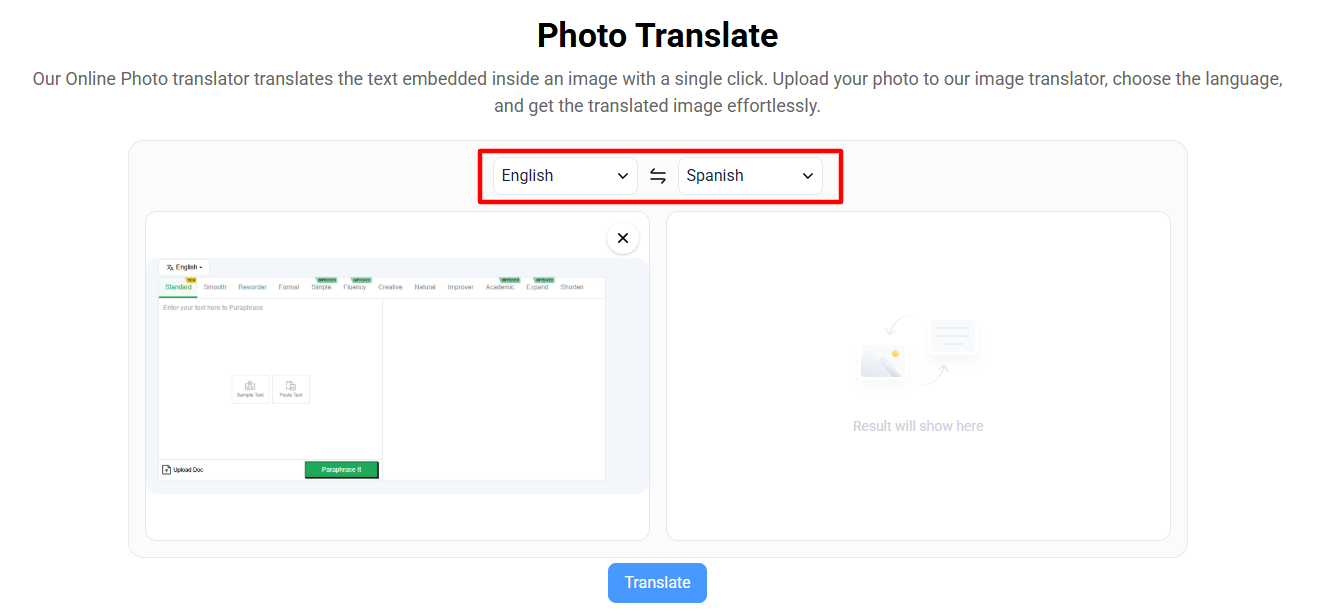 Select the Necessary Options images