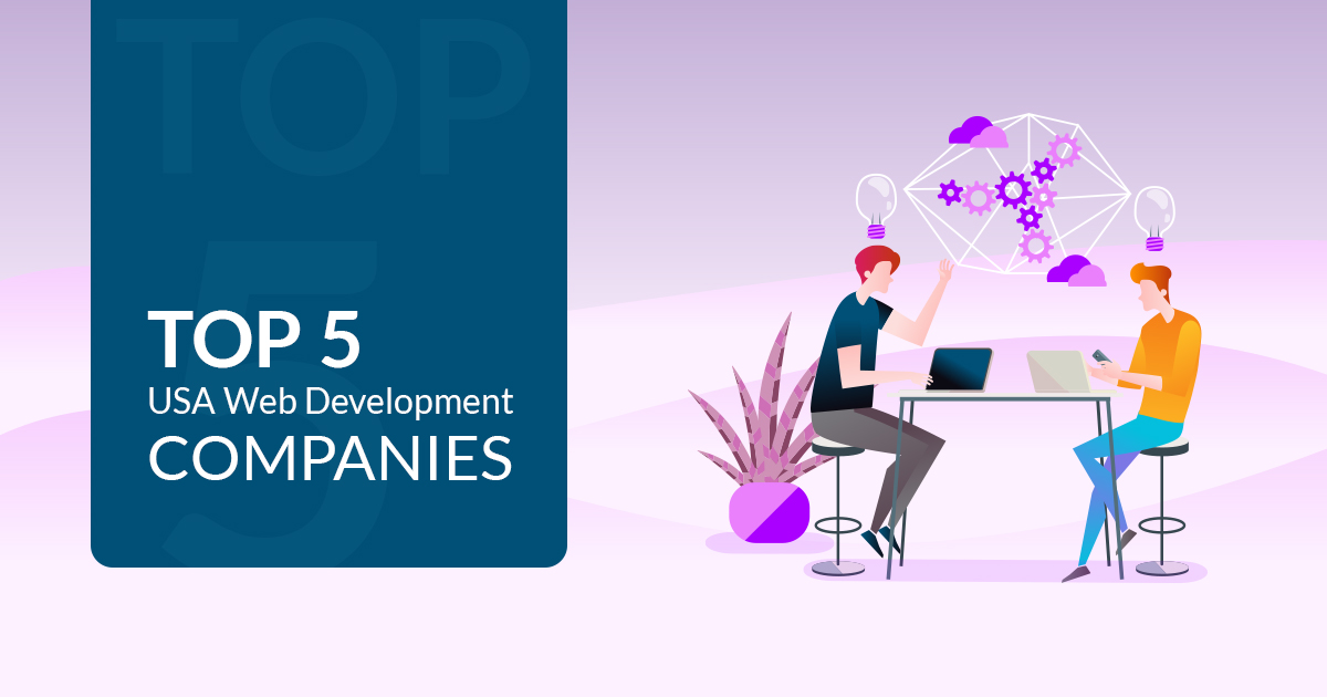 top 5 usa web development companies